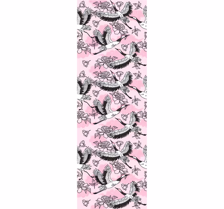 Papel mural animal patrón de vuelo de mariposa - TenVinilo
