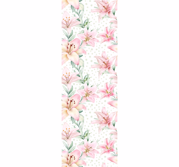 Papel pintado flores sinfonía floral - TenVinilo