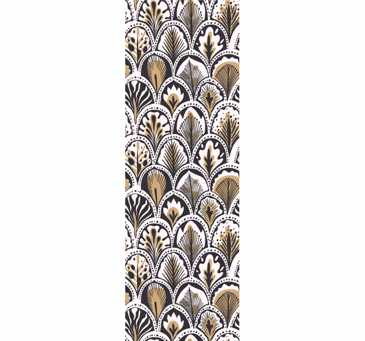 Papel mural ornamental gatsby ornamental - TenVinilo