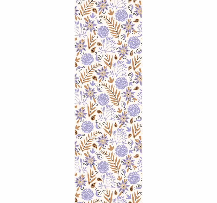 Papel pintado flores arreglo floral estampado - TenVinilo