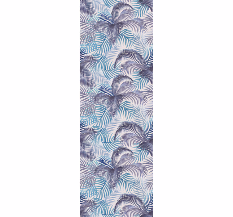 Papel pintado naturaleza Patrón de hojas tropicales - TenVinilo