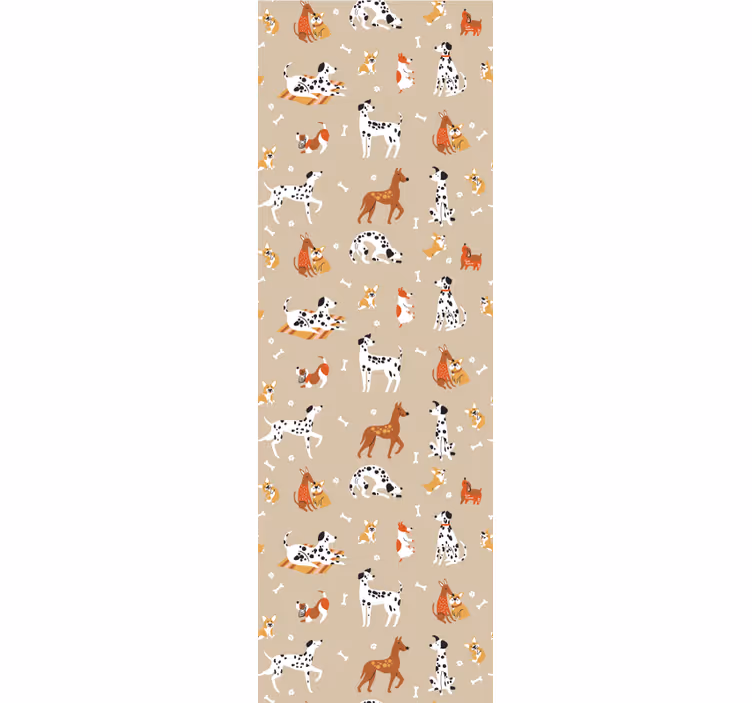 Papel mural animal motivos de animales caprichosos - TenVinilo