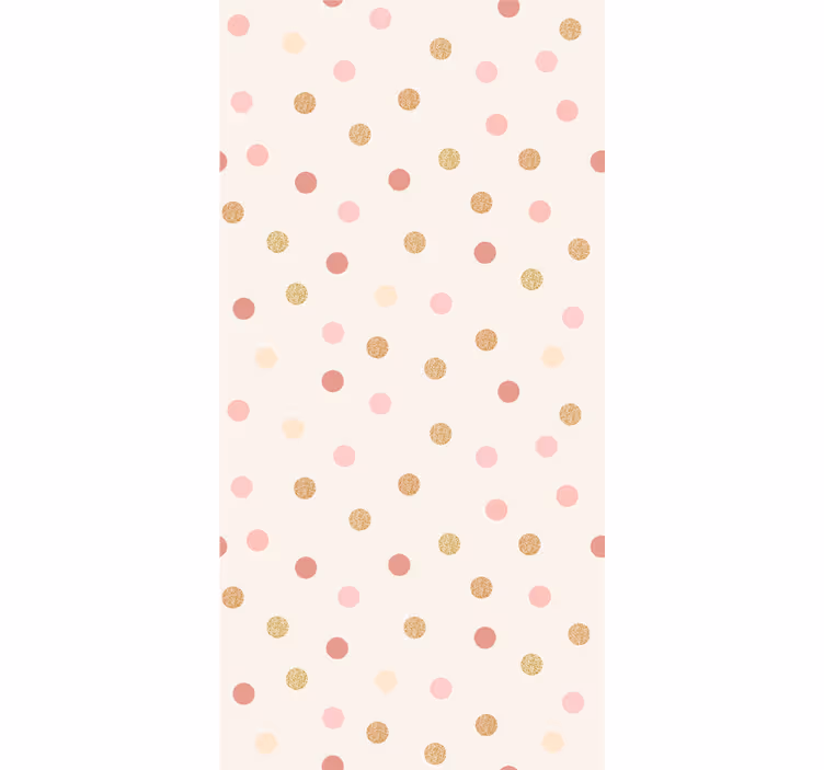 Papel mural bebé patrón de manchas beige - TenVinilo