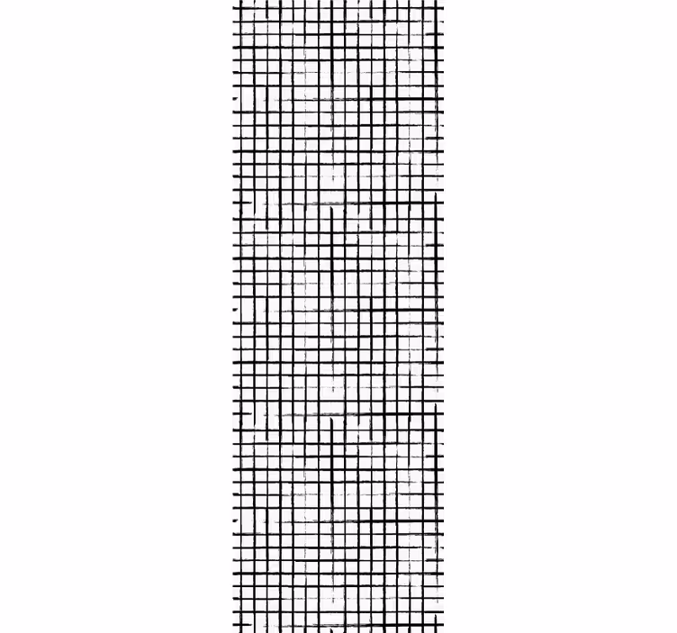 Papel pintado salón Tinta de cuadrícula de patrón moderno - TenVinilo