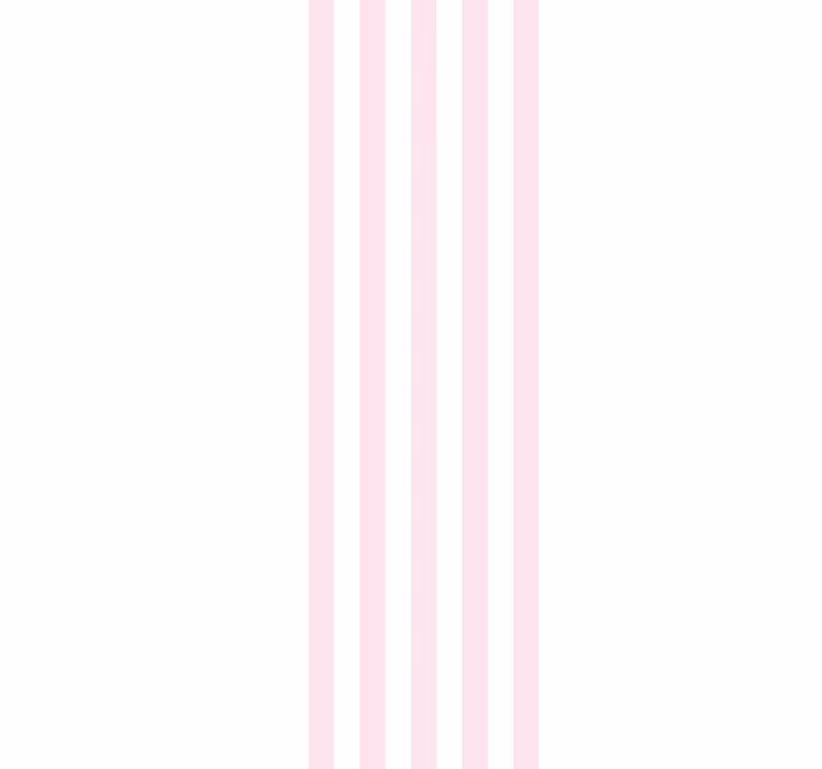Papel mural rayas patrón minimalista rosa y blanco. - TenVinilo