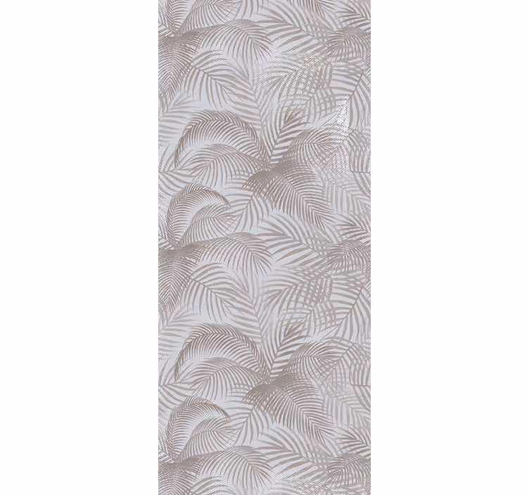 Papel mural naturaleza patrones de hojas elegantes - TenVinilo