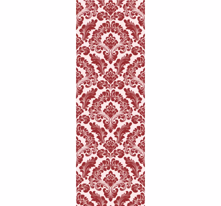 Papel mural barroco elegantes elementos florales - TenVinilo