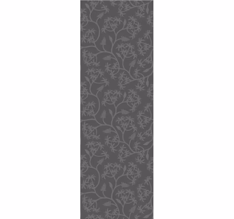 Papel mural hojas patrón floral sutil - TenVinilo