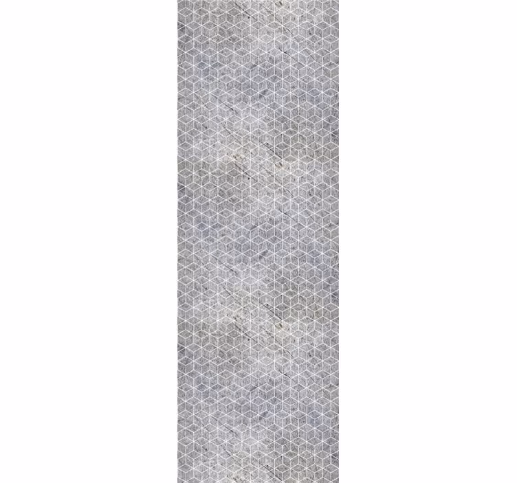 Papel pintado hormigón Decoración industrial de cemento geométric - TenVinilo