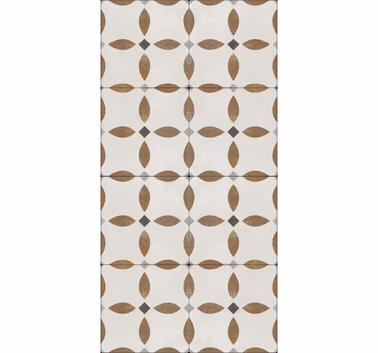 Papel mural cocina motivo geométrico texturizado beige - TenVinilo