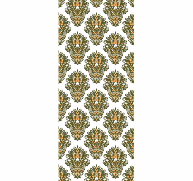 Papel mural floral estructura floral elegante - TenVinilo