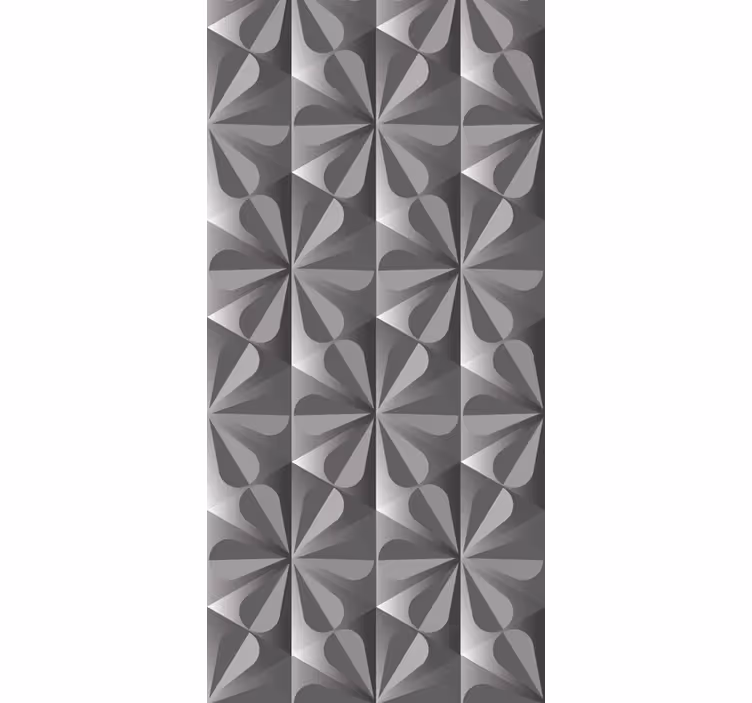 Papel mural geométrico motivos estampados con estilo - TenVinilo
