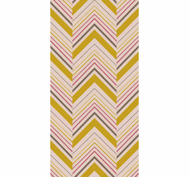 Papel mural rayas estilo de patrón chevron - TenVinilo