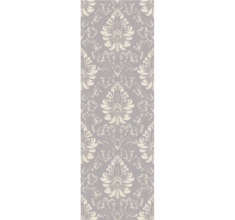Papel mural recibidor elegantes patrones ornamentales - TenVinilo