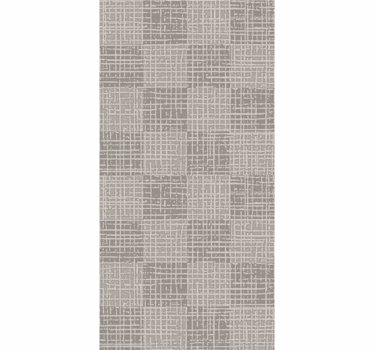 Papel mural cemento patrón de cuadrícula texturizada - TenVinilo