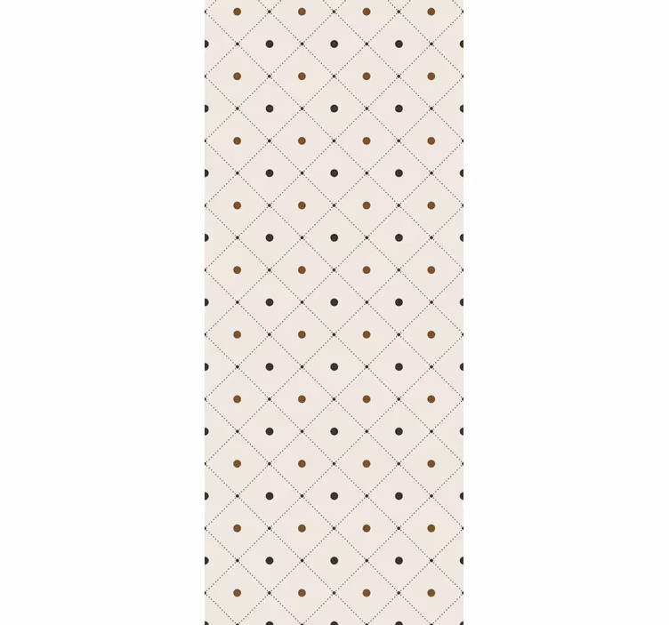 Papel mural topos elegante motivo cuadrado - TenVinilo