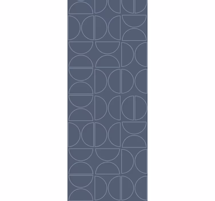 Papel mural moderno patrón geométrico gris - TenVinilo