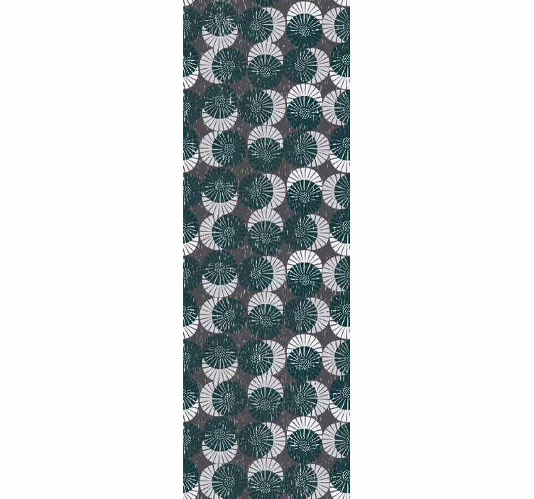 Papel mural topos patrón de tonos oscuros - TenVinilo