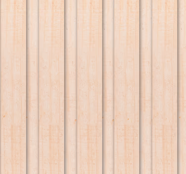 Papel pintado imitación madera Listones en relieve - TenVinilo