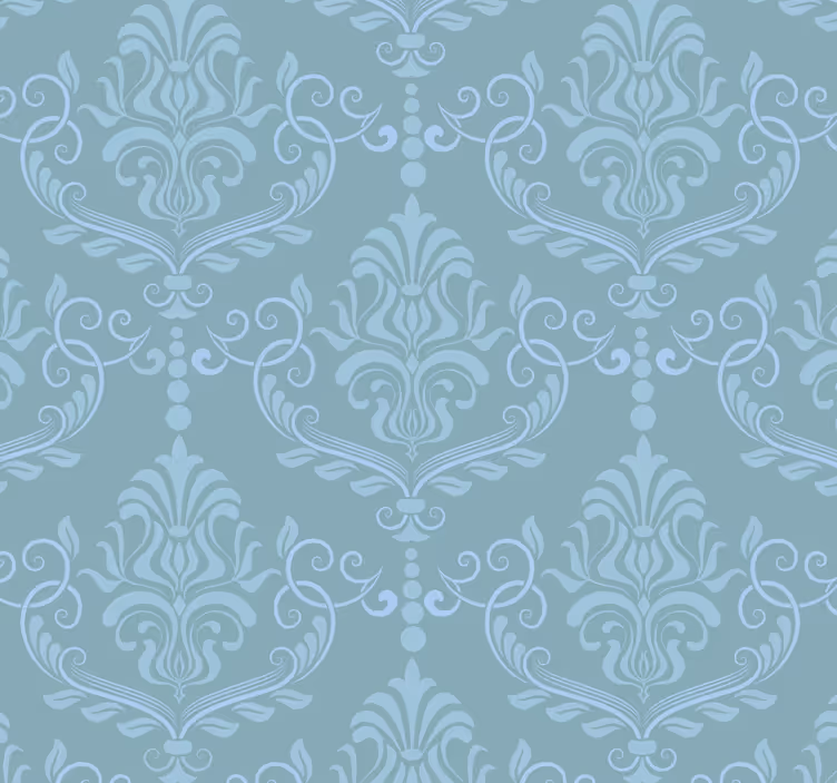 Papel mural barroco elegante estilo ornamentado - TenVinilo