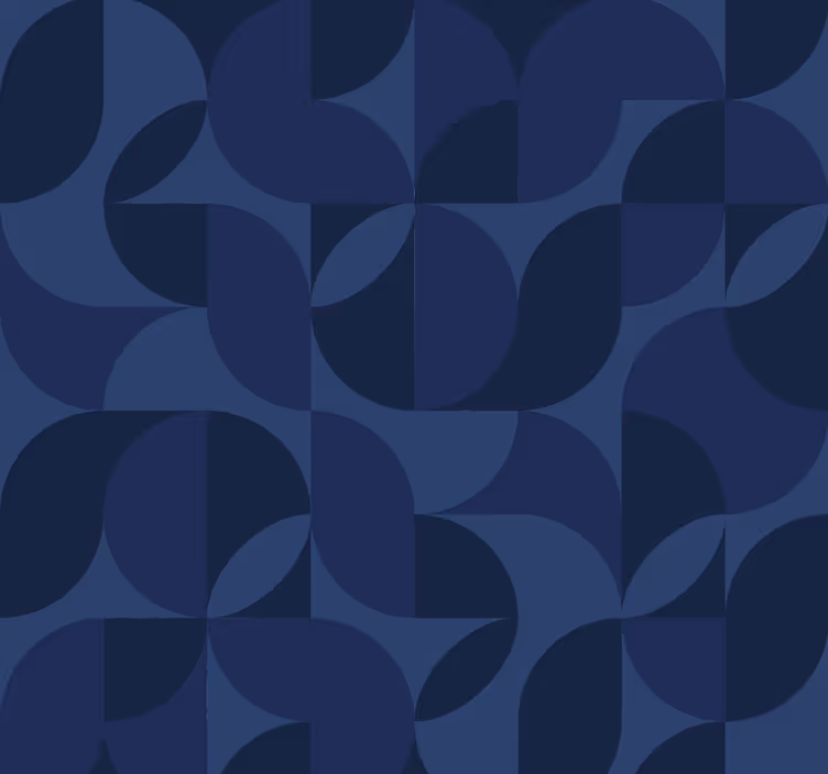 Papel mural Navy geométrico retro - TenVinilo