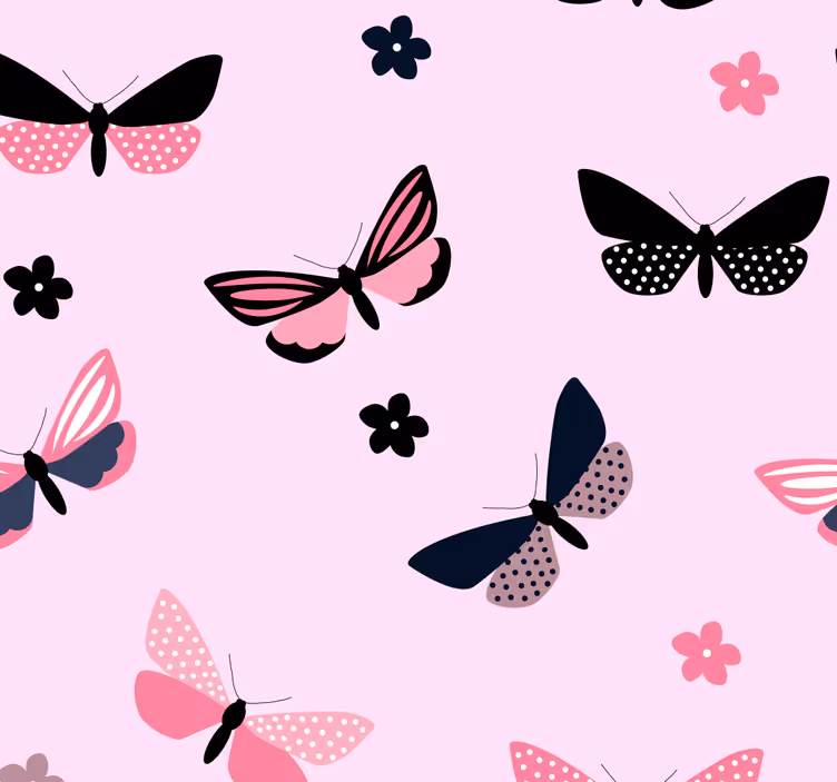 Papel mural mariposas motivo de mariposa - TenVinilo