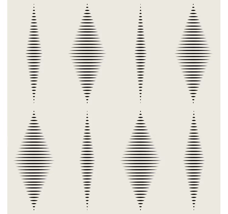 Papel mural geométrico rabaul ikat - TenVinilo