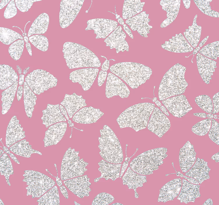 Papel mural mariposas patrones de mariposa - TenVinilo
