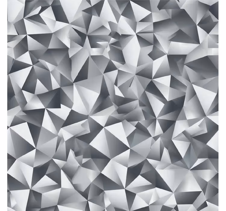 Papel mural moderno diamantes grises - TenVinilo