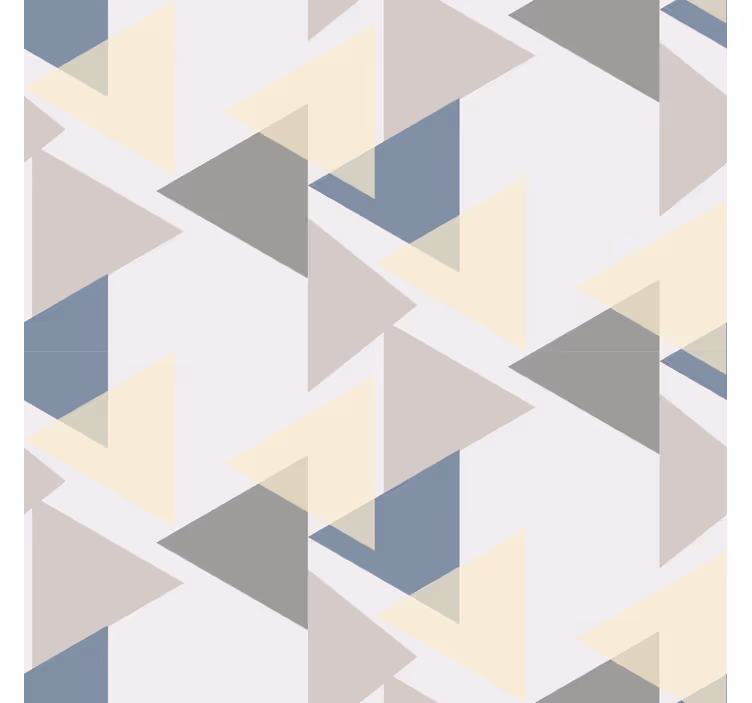 Papel mural moderno triangulos verticales - TenVinilo