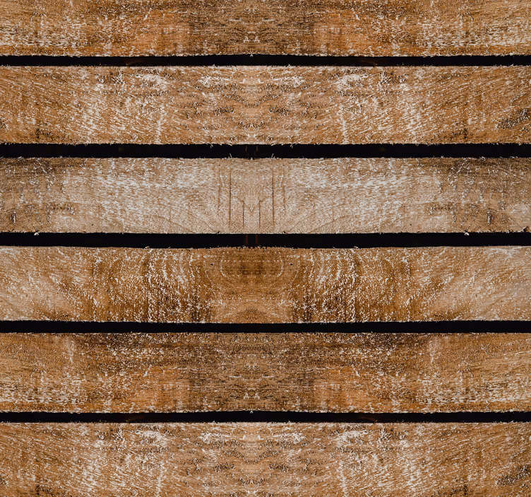 Papel pintado imitación pallet de madera - TenVinilo