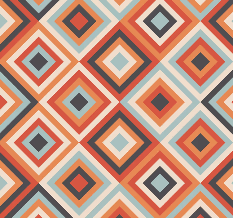 Papel pintado para salón patrón tribal boho - TenVinilo