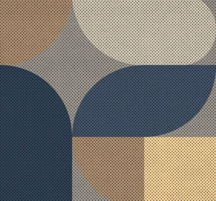 Papel pintado para salón formas texturizadas - TenVinilo
