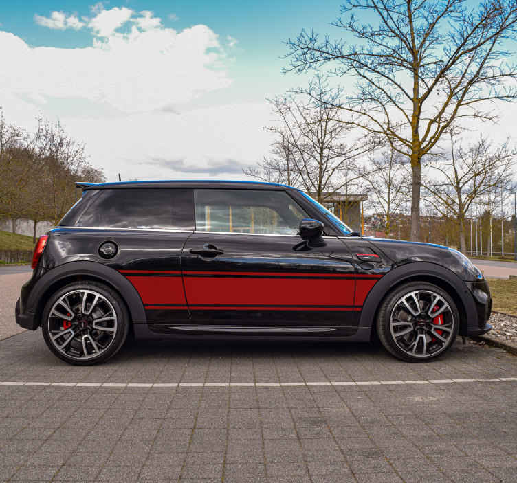 Pegatinas para coche custom rally - TenVinilo