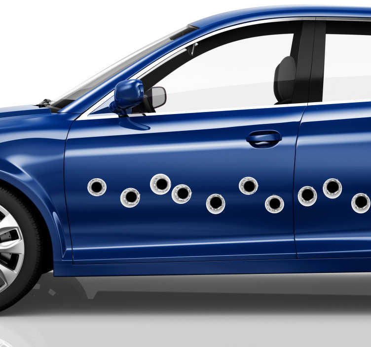 Vinilo original disparo balas - TenVinilo