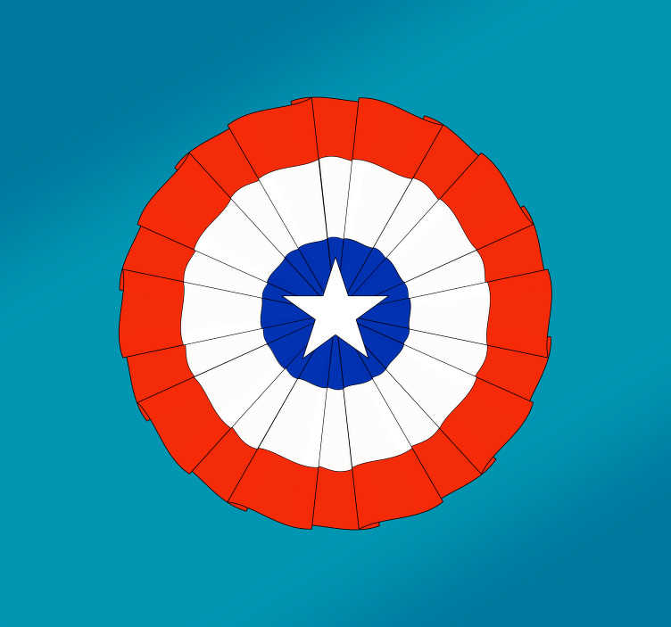 Pegatina bandera Escarapela de Chile - TenVinilo