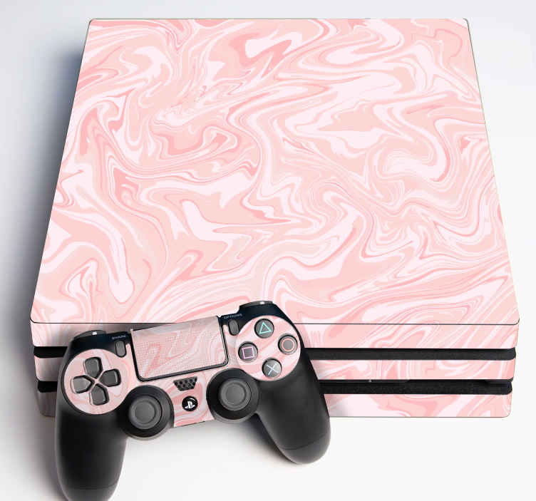 Vinilo PS4 Ps4 mármol rosa - TenVinilo