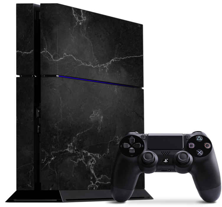 Vinilo PS4 Ps4 mármol negro - TenVinilo
