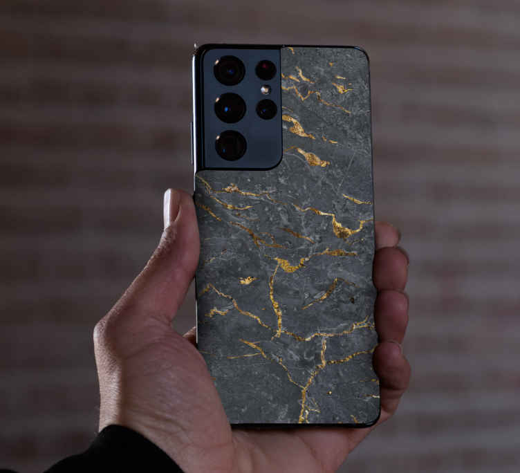 Sticker para Samsung Mármol gris - TenVinilo