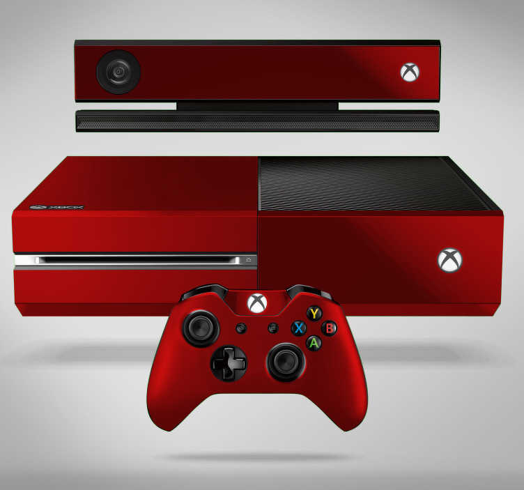 Lámina adhesivas para Xbox color - TenVinilo