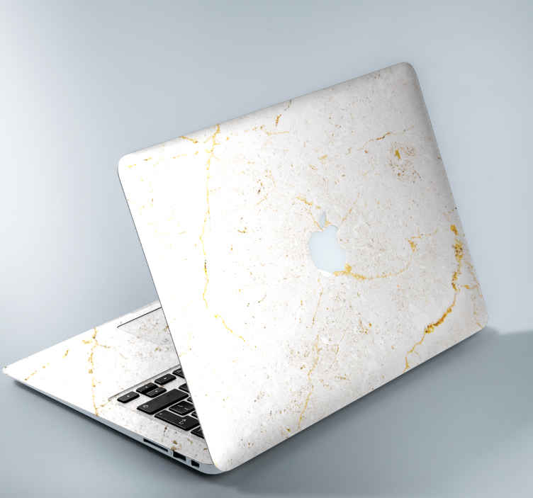 Pegatina skin para notebook marmol - TenVinilo