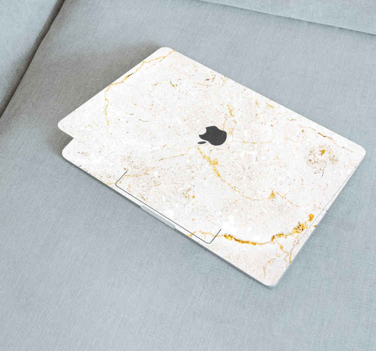 Pegatina skin para notebook marmol - TenVinilo