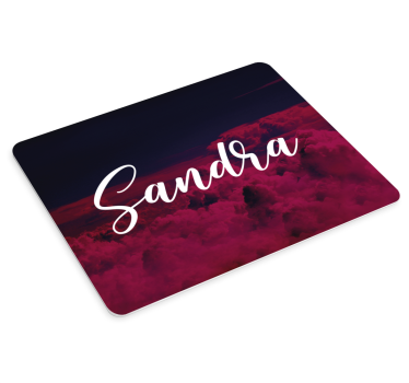 Mouse pad personalizable escena de nubes personalizada - TenVinilo