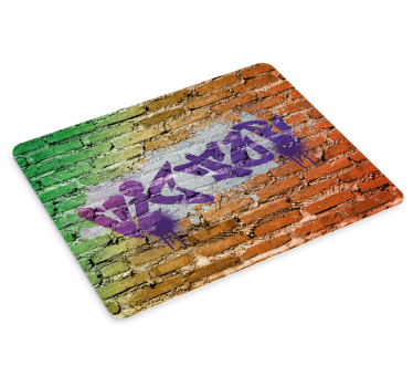 Alfombrilla de ratón con nombre graffiti personalizable - TenVinilo