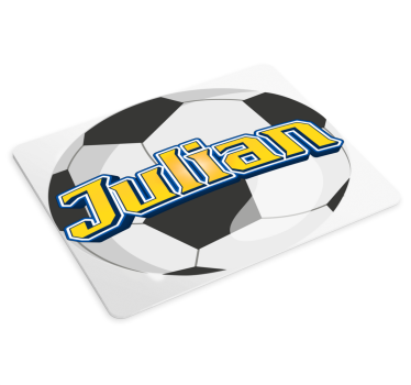 Alfombrilla de ratón balón personalizable - TenVinilo