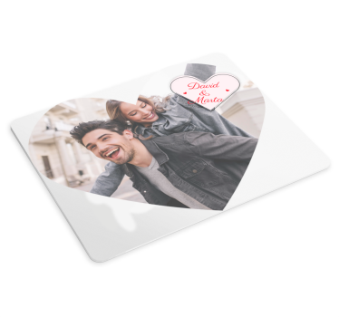Alfombrilla ratón personalizable San Valentín - TenVinilo