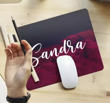 Mouse pad personalizable escena de nubes personalizada - TenVinilo