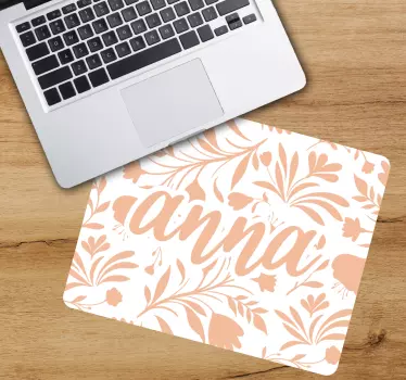 Mouse pad personalizable resaltado botánico - TenVinilo
