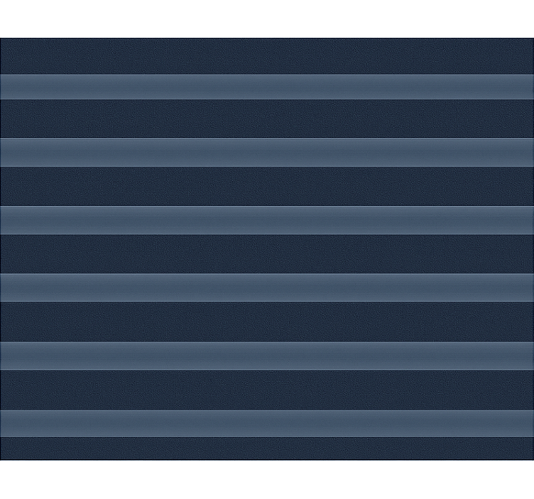 Estor enrollable comedor rayas azul marino medianoche - TenVinilo