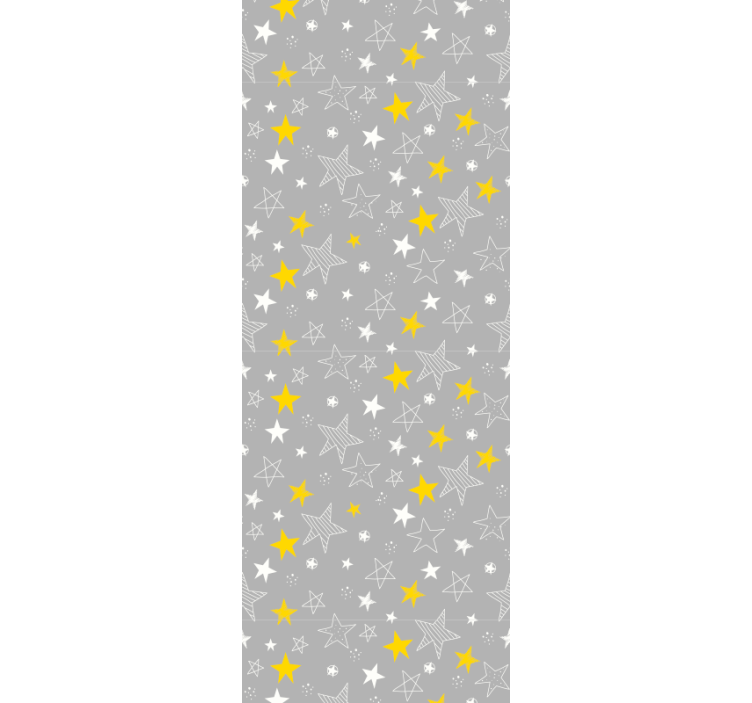 Cortina roller infantil estrellas pantone - TenVinilo